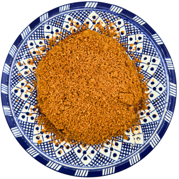 Poulet fermier, amandes, miel