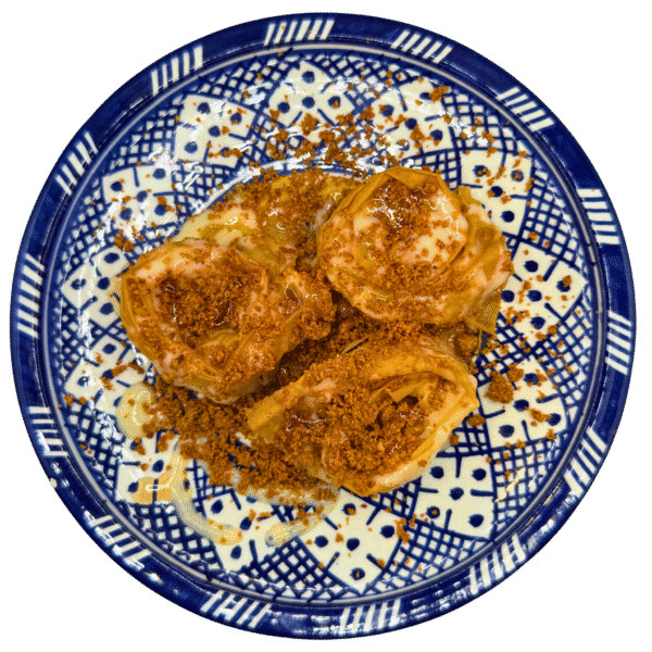 Jawhara (pastilla au lait, amandes et fleur d'oranger)