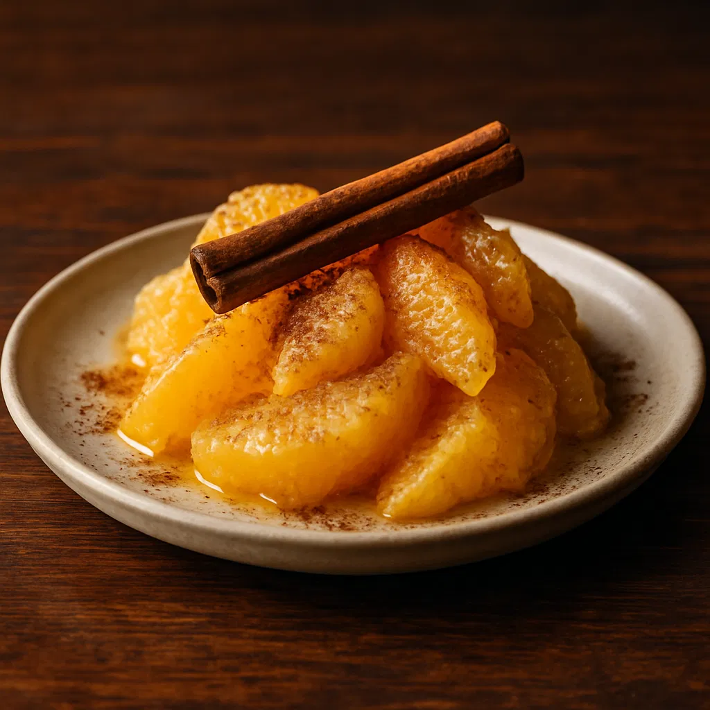 Orange à la cannelle